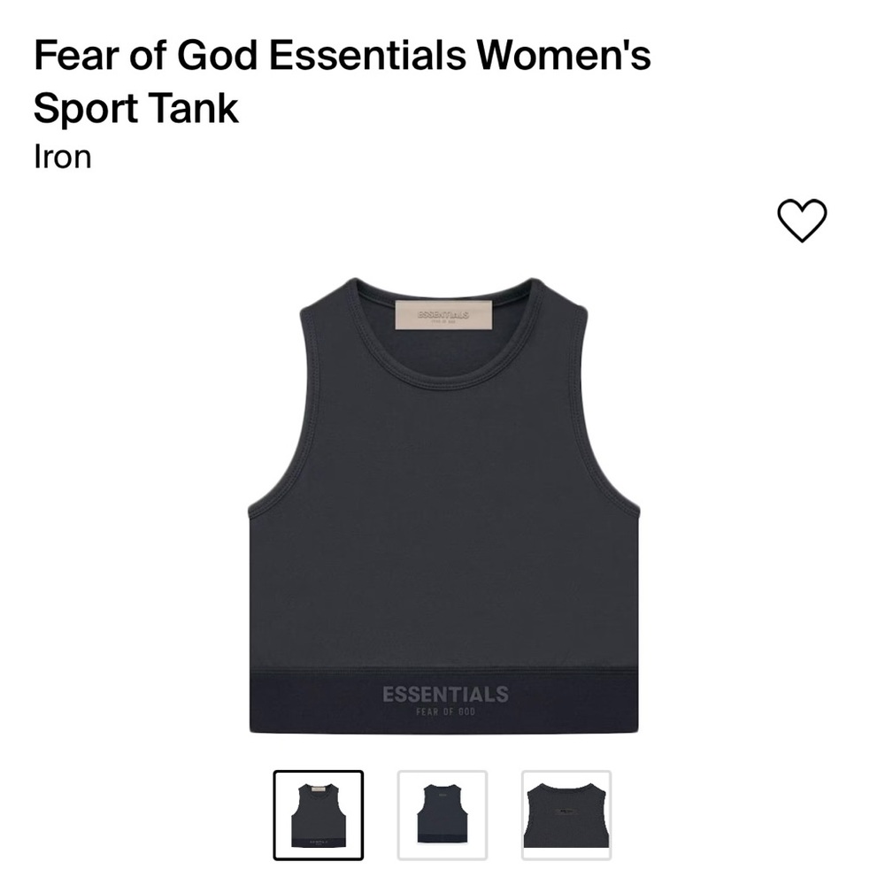 Black Essentials Sports Bra (size S)